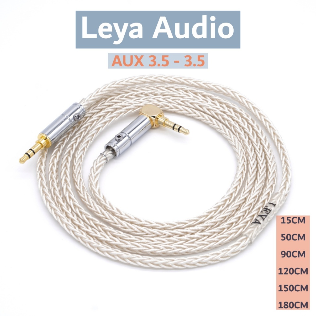 สาย Leya - Aux801 M2m อัพเกรด สายทองแดงเกรดเครื่องเสียง