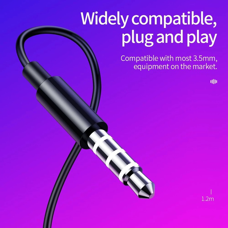 Hoco M1 Pro หูฟังสมอลทอร์ค มีไมค์ในตัว คุยโทรศัพท์ ฟังเพลง Original series wired earphones รองรับ iOS และ Android
