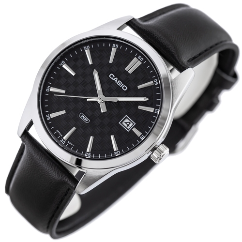 CASIO นาฬิกาข้อมือผู้ชาย สายหนัง รุ่น MTP-VD03L,MTP-VD03L-1A,MTP-VD03L-5A
