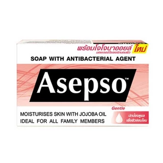1 ก้อน Asepso Soap อาเซปโซ สบู่ก้อน ก้อนเดี่ยว ช่วยชำระล้างแบคทีเรียและเชื้อโรค 70/80g.