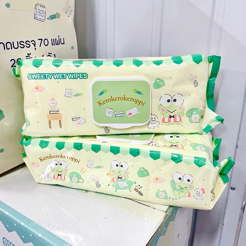 ทิชชู่เปียก จัมโบ้ 70 แผ่น/ห่อ (ฟู้ดเกรด)