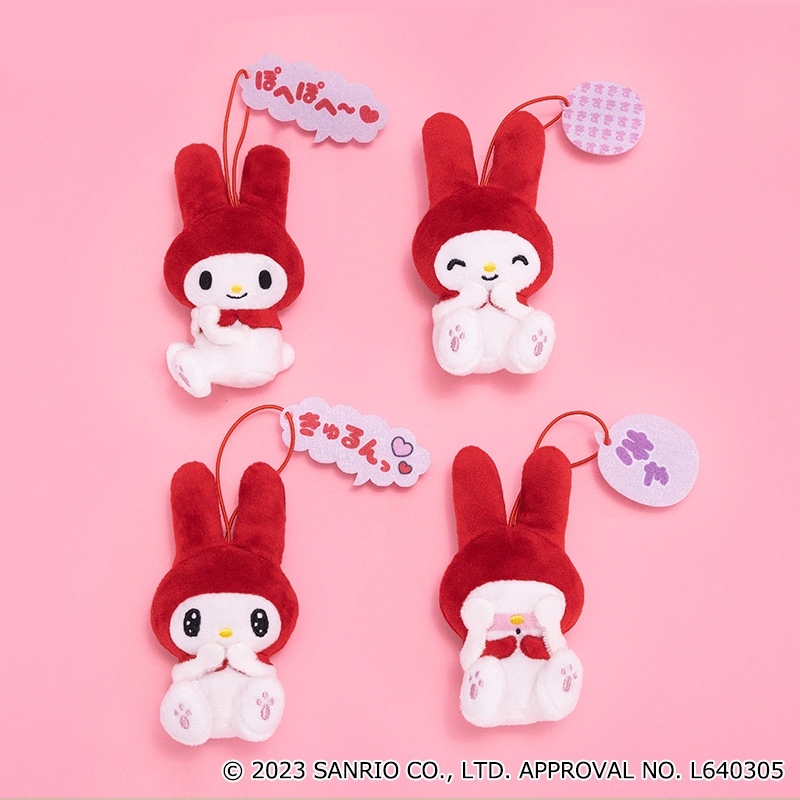 โค้ดลด 30% My Melody Sanrio Characters ของแท้ Made in Japan ห้อยตกแต่งกระเป๋าค่ะ