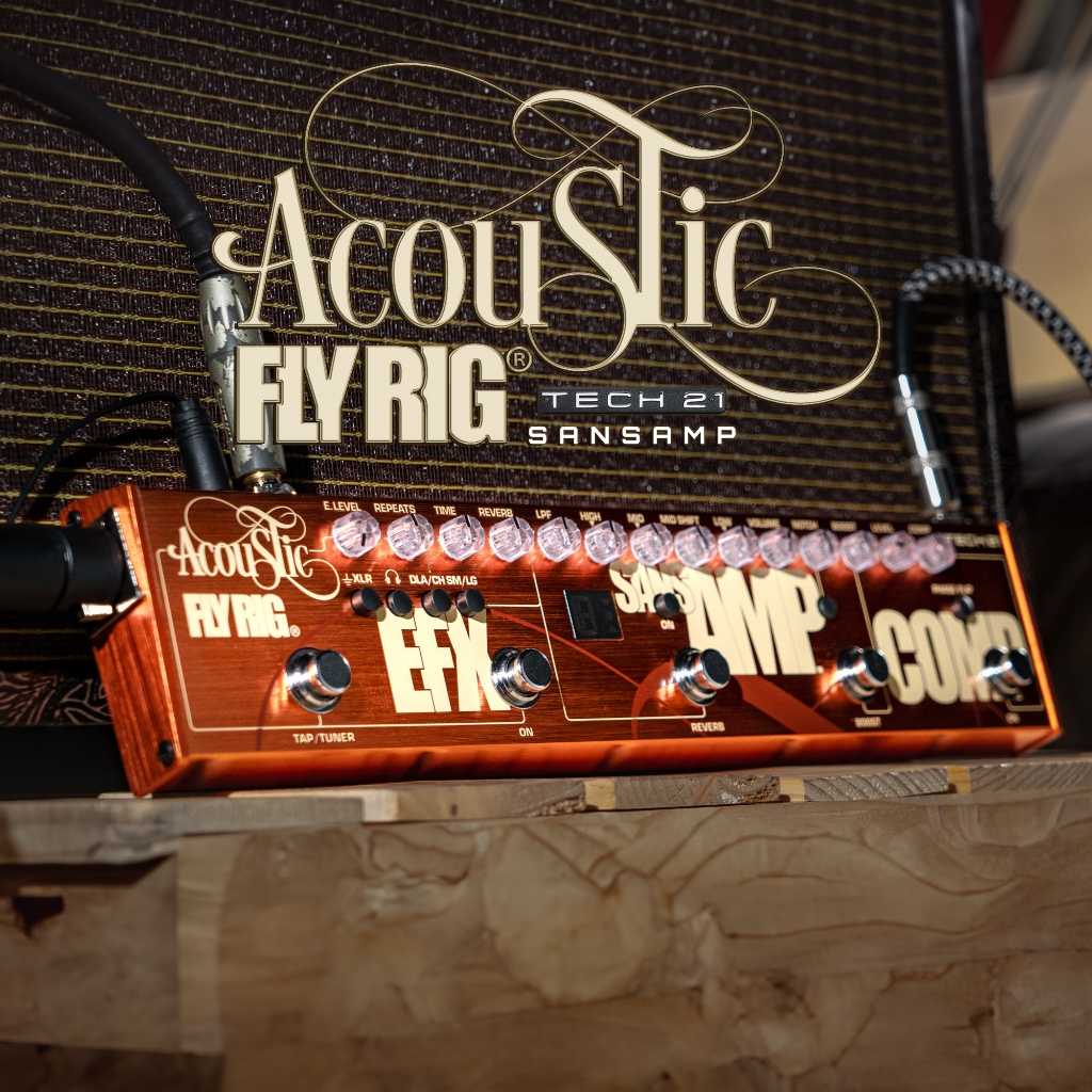Tech 21 Acoustic Fly Rig เอฟเฟค Guitar Effect เอฟเฟคกีตาร์ รับประกันศูนย์ Music Arms