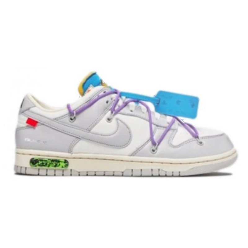 ใหม่พร้อมส่ง ของแท้ รองเท้า Nike Dunk Low x Off White Lot 47