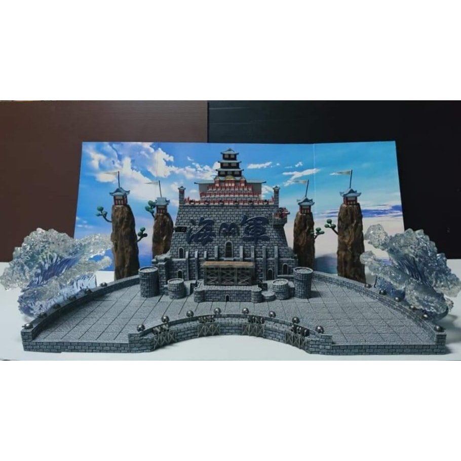 ฉากมารีนฟอร์ด Marineford Scene Fire Studio จำกัดแค่ 99 SET ทั่วโลก พร้อมส่งไม่ต้องรอพรีออเดอร์