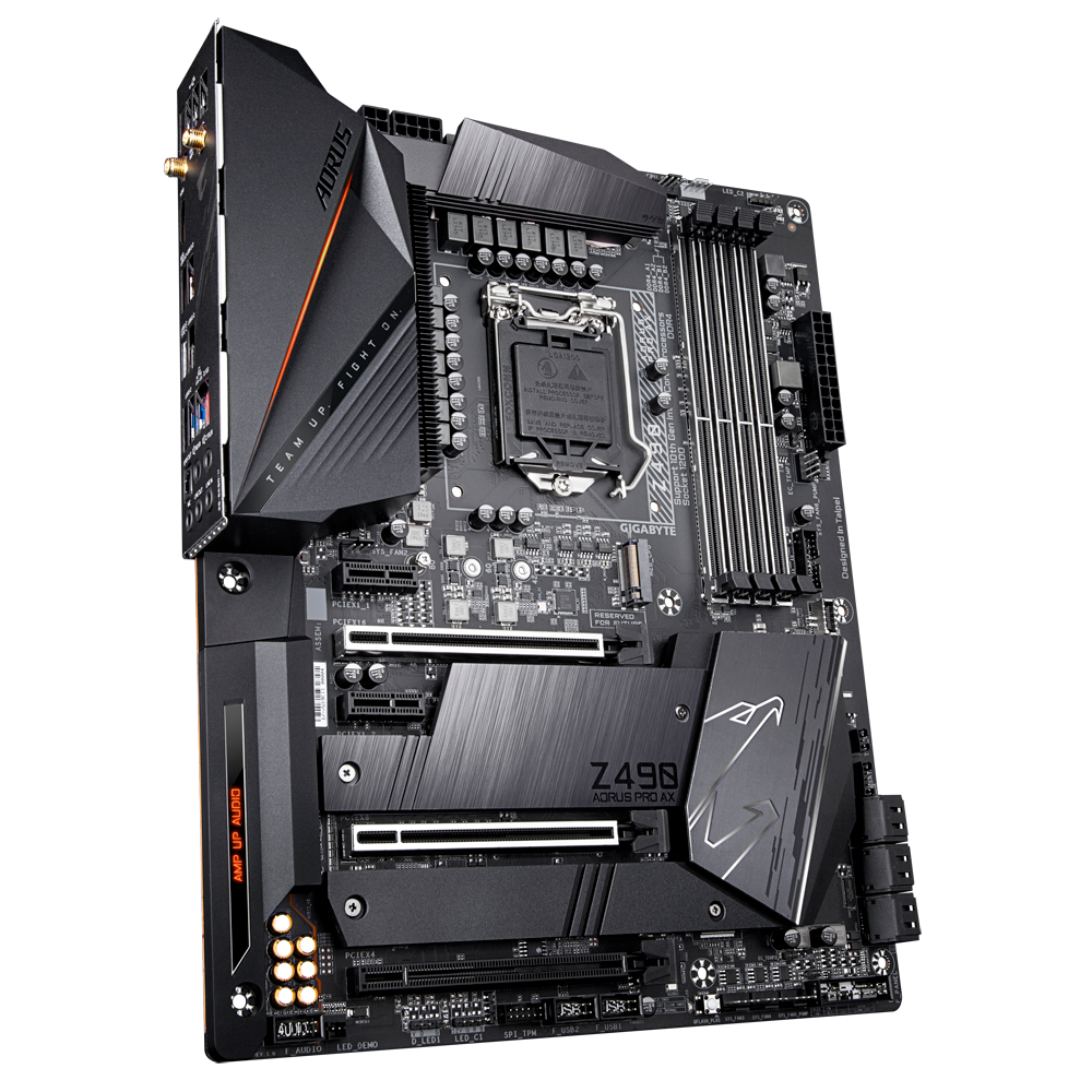 MAINBOARD (เมนบอร์ด) 1200 GIGABYTE Z490 AORUS PRO AX