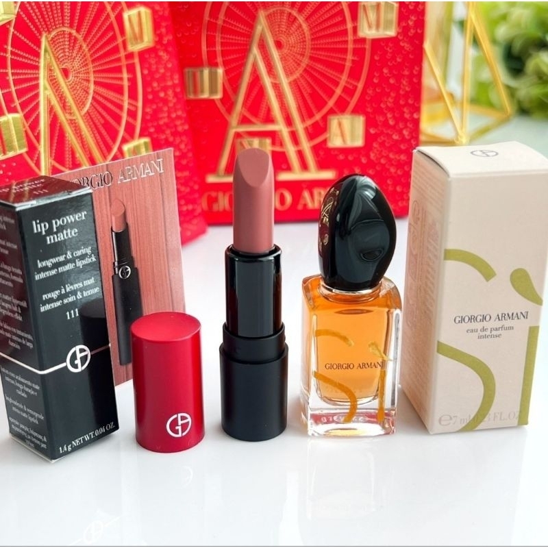 Set Perfume & Lip (Si EDP Intense)