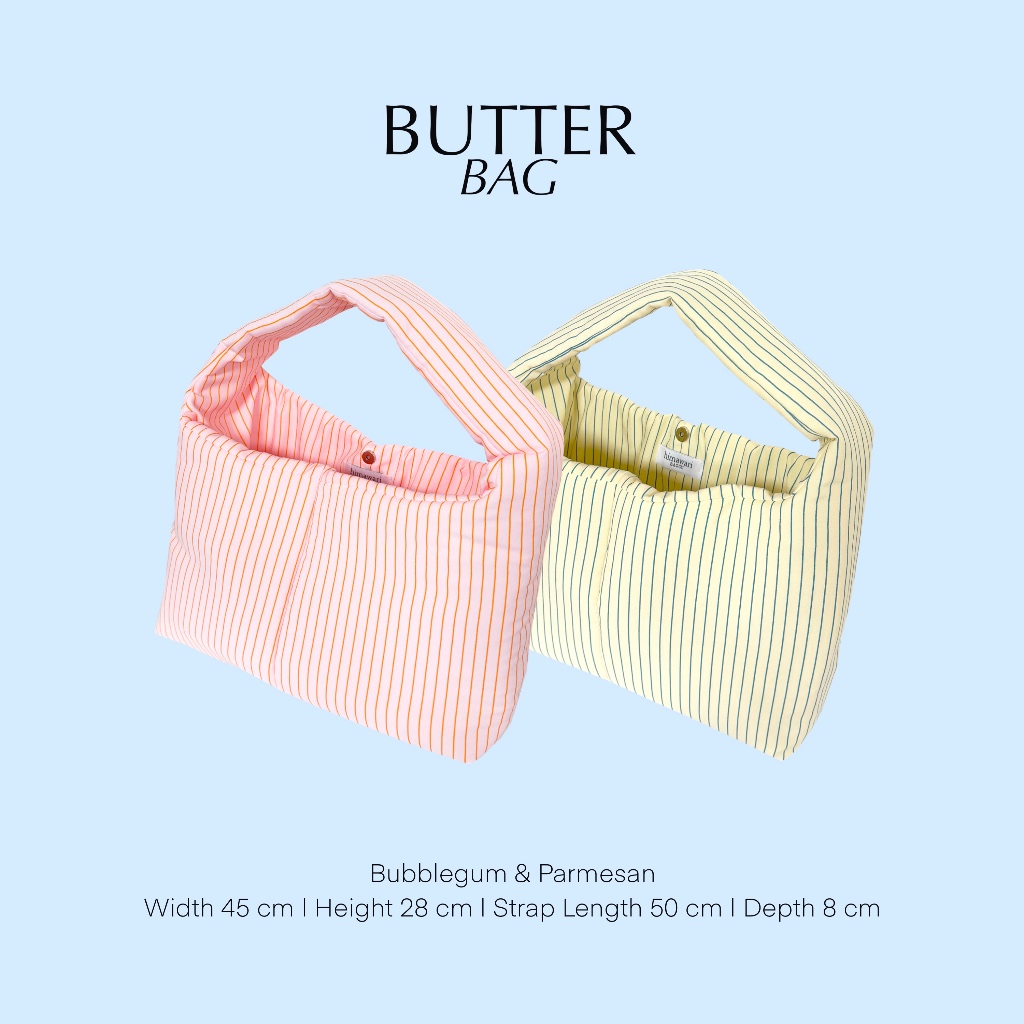 Himawari Baggu Butter Bag (Cotton Fabric)