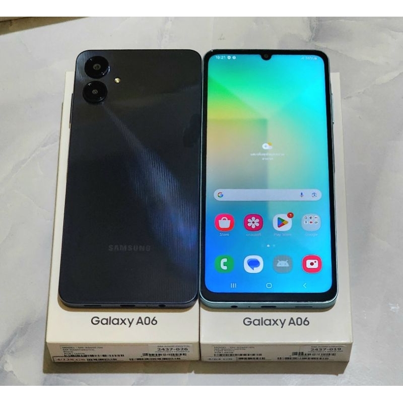 Samsung Galaxy A06 128GB เครื่องใหม่มีตำหนิ แท้ มีประกัน  สวย