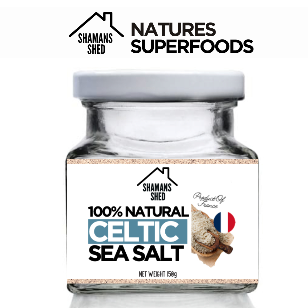 Celtic Sea Salt (150g) - เกลือทะเลเซลติก – Authentic Unrefined Sea Salt Rich in Minerals - French