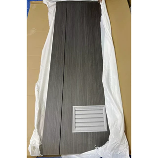 ส่งฟรี ประตูห้องน้ำ Polywood ประตู PVC รุ่น PM-2 โพลีวูด ประตูภายในบ้าน ประตูบานเกล็ด ประตู 70*180 , 70*200