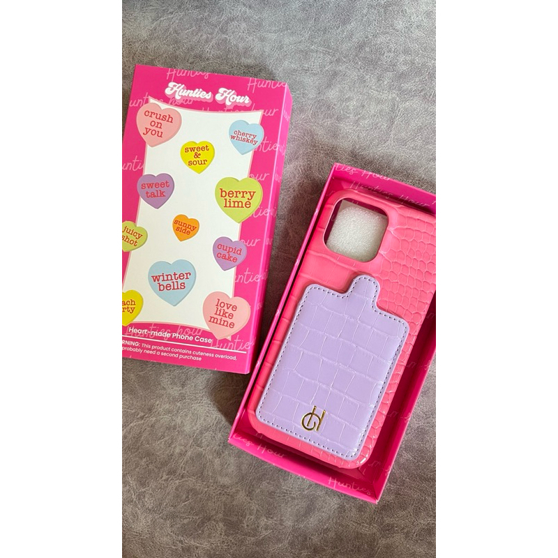 ส่งต่อเคส huntieshour Cardholder phone case- Twotone(2) Croc Leather by HuntiesHour