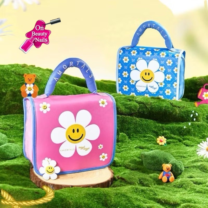 กระเป๋าเครื่องสําอาง Wiggle แบบพกพาเครื่องมือแต่งหน้ากระเป๋าถือมัลติฟังก์ชั่น แท้ 100%