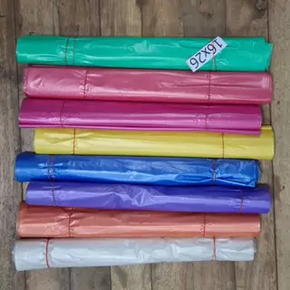 ถุงไฮเดนสี ถุง HD ถุงแช่เย็น 12x18'' /14x22'' / 15*25'' / 16x26'' / 18x28'' / 20x30'' (1kg)ไม่ออกใบกำกับภาษี