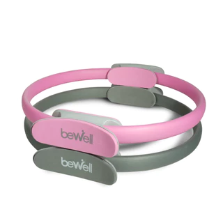 Bewell Pilates Ring ห่วงพิลาทิส อุปกรณ์ออกกำลังกายเพื่อสุขภาพ กระชับสัดส่วน เล่นเองที่บ้านได้ ยืดหยุ่น ทนทาน