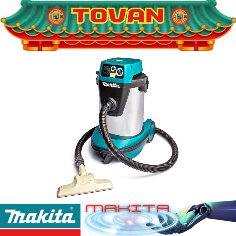 MAKITA รุ่น VC3210LX1 เครื่องดูดฝุ่น น้ำ-แห้ง กำลังไฟ 1,050 วัตต์  # ออก..ใบเสร็จ-ใบกำกับภาษี..ได้คร