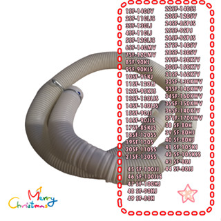 อะไหล่ของแท้/ท่อน้ำทิ้งเครื่องซักผ้าฮิตาชิ/HOSE DRAIN /Hitac…