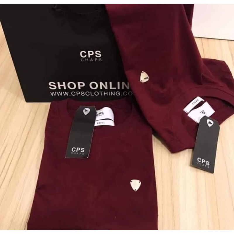 เสื้อยืดแขนสั้น CPS(งานสอยปิ๊ก) ใส่ได้ชายและหญิง Size S M L XL