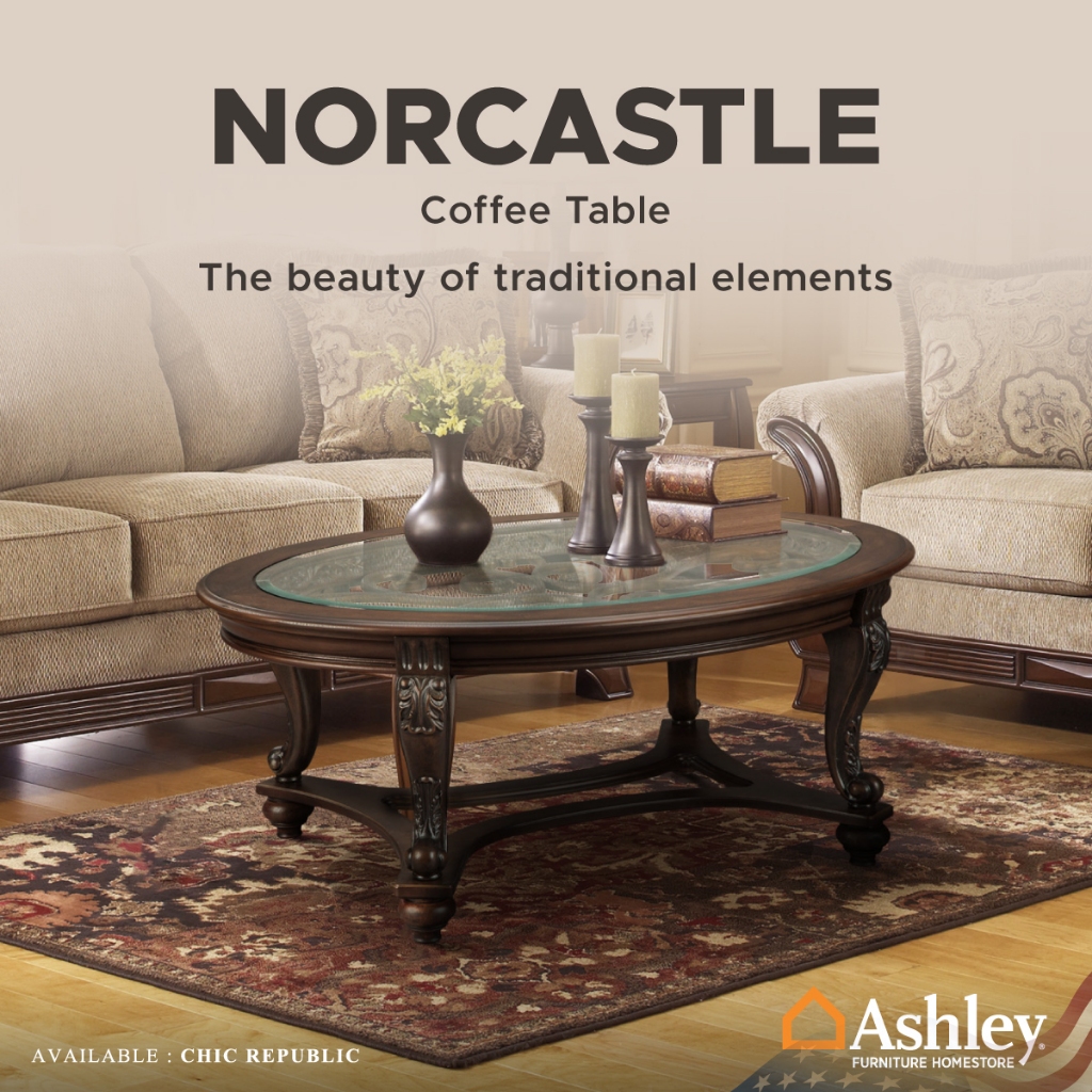 Ashley โต๊ะกลาง รุ่น NORCASTLE/122,Coffee Table