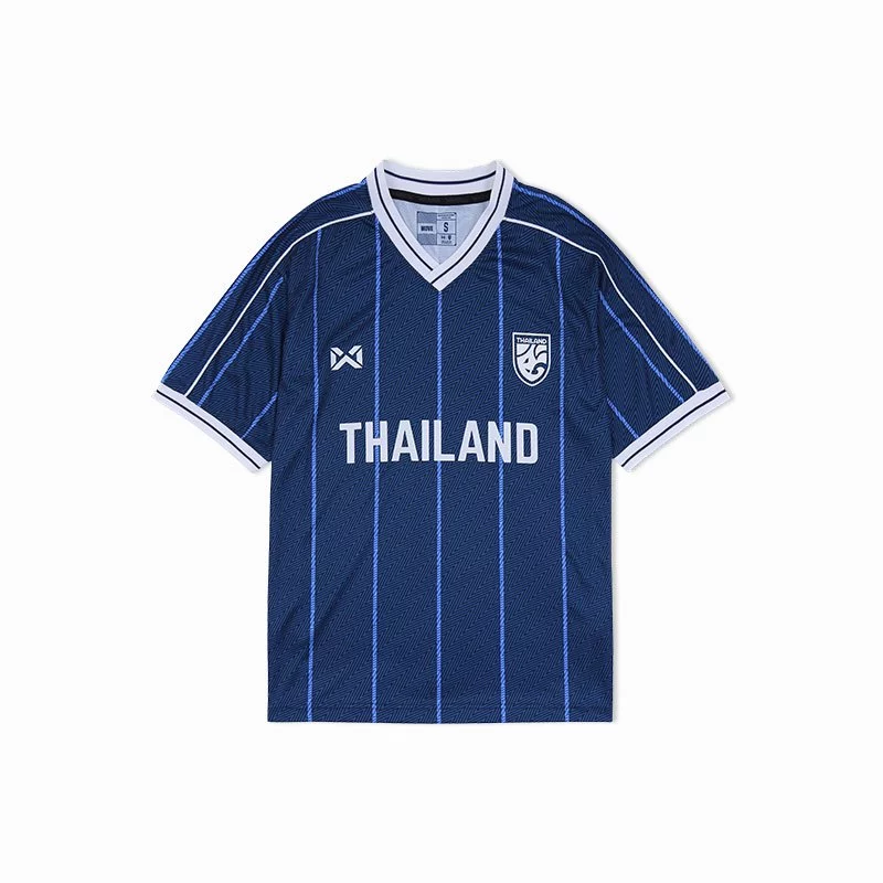 WARRIX เสื้อคอวี THAILAND LIFESTYLE OVERSIZE JERSEY 2024/25 (WA-243FBATH10) thumbnail 3