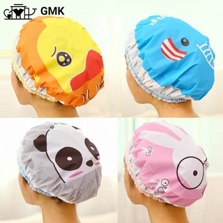 หมวกอาบน้ำ หมวกคลุมผม กันน้ำ การ์ตูน น่ารัก มีหลากหลายแบบให้เลือกค่ะ สินค้าพร้อมส่งG2874