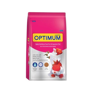 OPTIMUM 1 kg.(อาหารปลาสวยงามทุกชนิด สูตร เร่งโต เร่งวุ้น เร่…