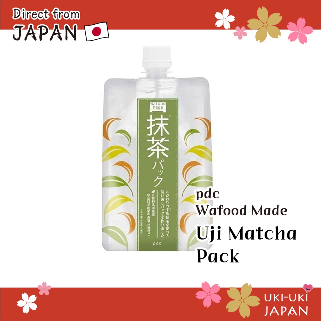 【Direct from Japan】pdc "Wafood Made" Uji Matcha Facial Pack (อุจิมัทฉะแพ็ค) 170g