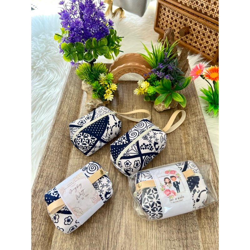 ✅✅กระเป๋าของชำร่วยทรงลูกเต๋า+ฟรีป้ายชื่อ100ใบ