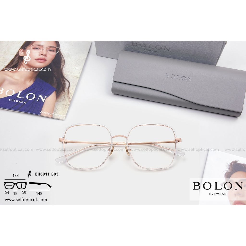 กรอบแว่น BOLON Matsudo BH6011 Size 54 ลิขสิทธิแท้ 💯% โดย SELF Optical