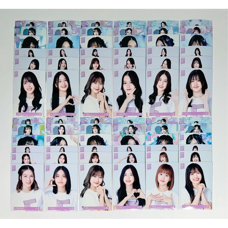BNK48 Debut Photoset รุ่น 5 คอมพ์ ปก ABC คอมพ์สุ่ม full comp 6 ใบ 5th generation มีเก็บเงินปลายทาง