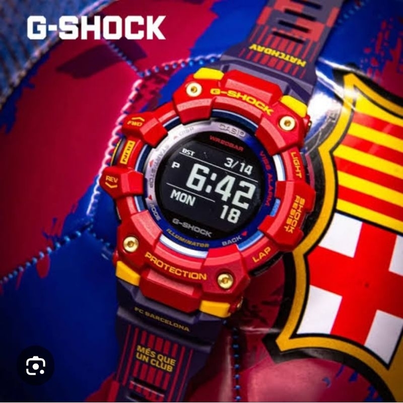 G-Shock x BARCELONA GBD-100BAR-4