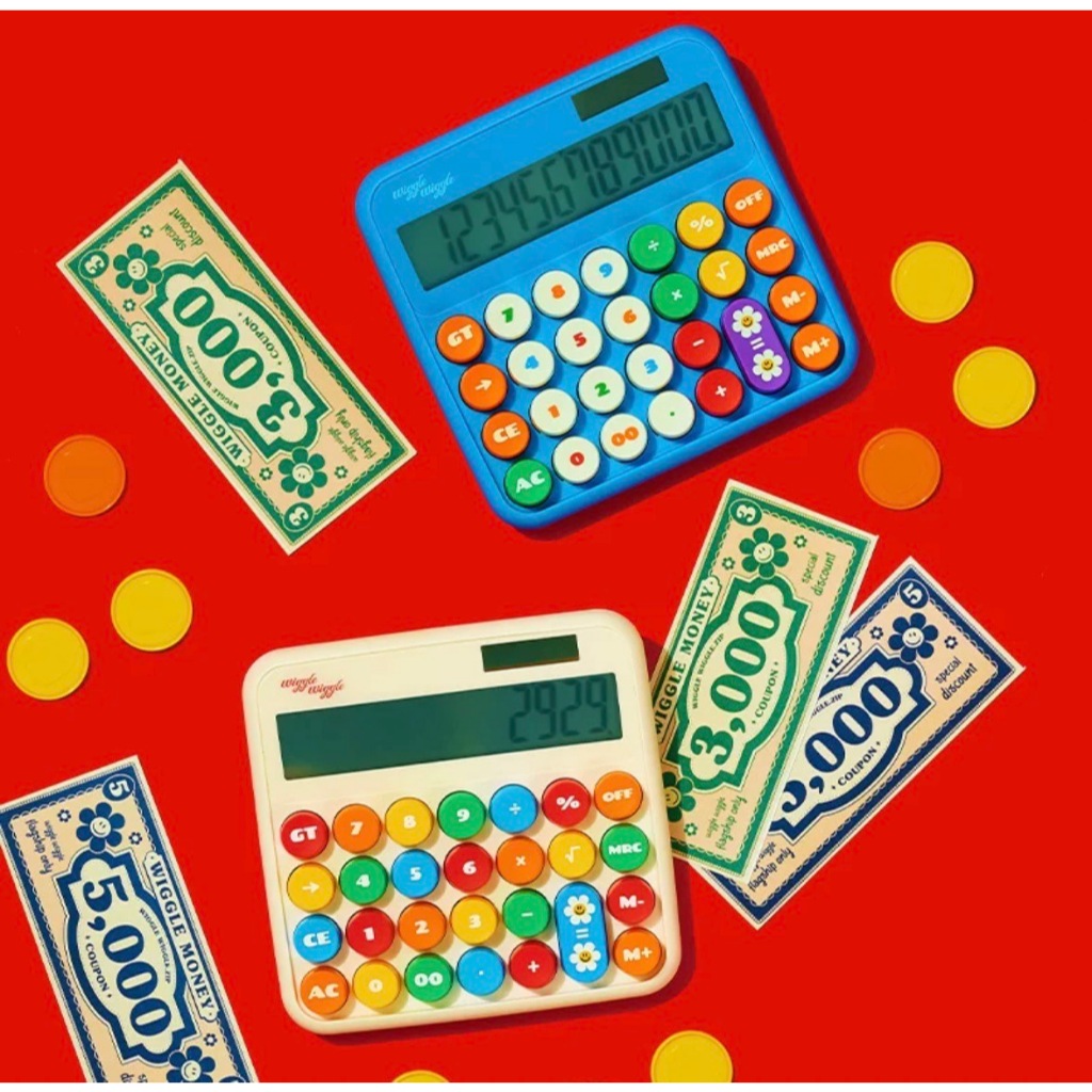 Wiggle Wiggle Electronic calculator  เครื่องคิดเลขอิเล็กทรอนิกส์