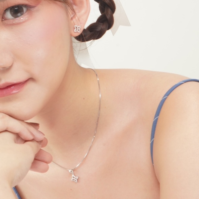 Kind Jewelry สร้อยจี้+ต่างหู Chouko