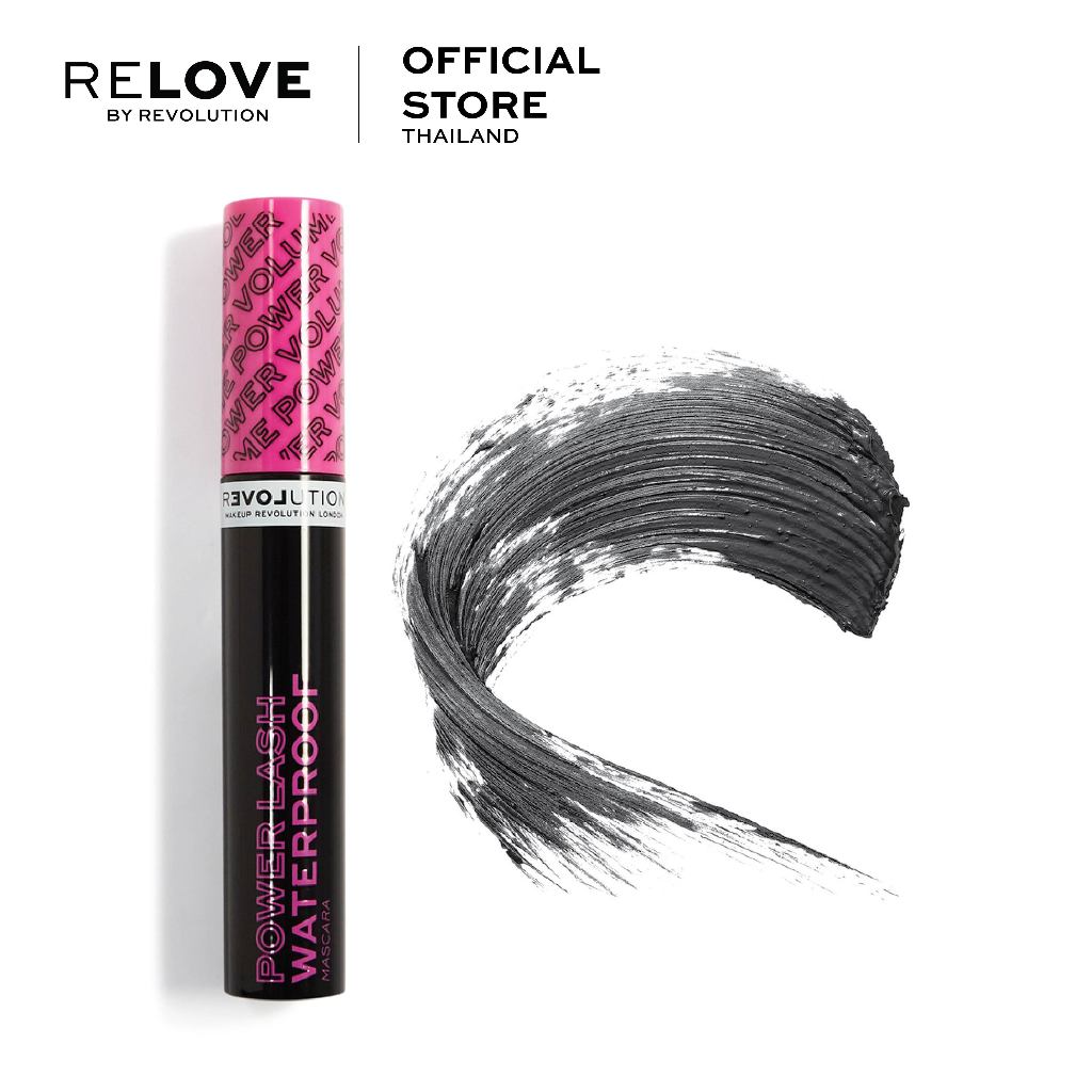 Makeup Revolution - Relove Power Lash Waterproof Mascara