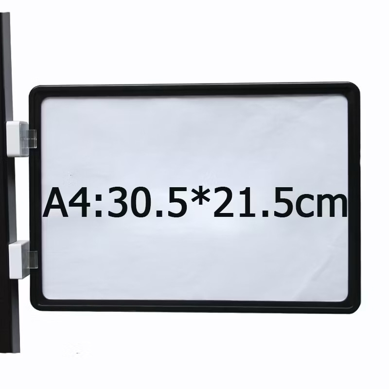 ป้ายพลาสติกมีขาแม่เหล็ก ป้ายราคาแม่เหล็ก ป้ายติดชั้น ป้ายสินค้าแม่เหล็ก ติดชั้นวางสินค้าคลังสินค้า สำหรับสอดราคา