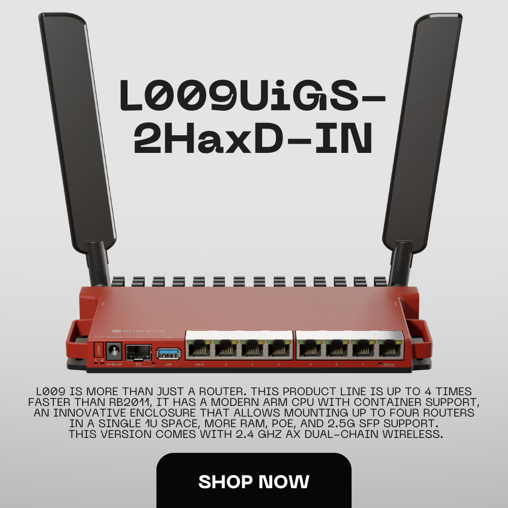 L009UiGS-2HaxD-IN Mikrotik ส่งไวสินค้ารับประกันเงื่อนไขเป็นไปตามที่บริษัทกำหนดออกใบกำกับภาษีได้⚡️🔥