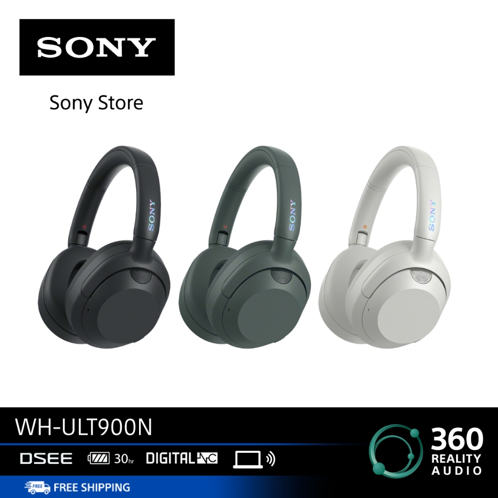 Sony หูฟัง Headphones รุ่น WH-ULT900N | Wireless Noise Canceling Headphones | Bluetooth® 5.2