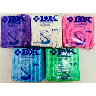 หมวกตัวหนอน Dk หมวกคลุมผม ใช้ป้องกันการหลุดร่วงของเส้นผม, ฝุ่นละออง และสิ่งแปลกปลอม