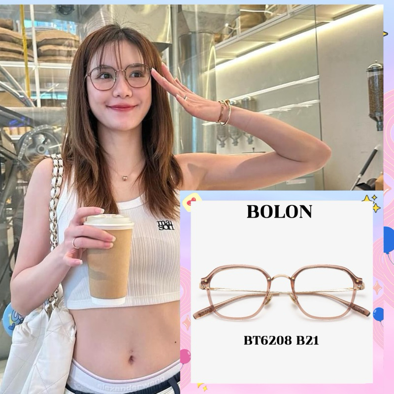 พร้อมส่ง‼️collection2024 Bolon Lima BT6028 กรอบแว่นตาแบรนด์เนม