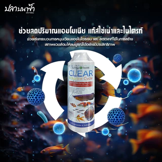 แบคทีเรีย Living Inside จุลินทรีย์สูตรเข้มข้น ช่วยลดของเสียในน้ำ ช่วยลดปริมาณแอมโมเนีย แก๊สไข่เน่า และไนไตรท์