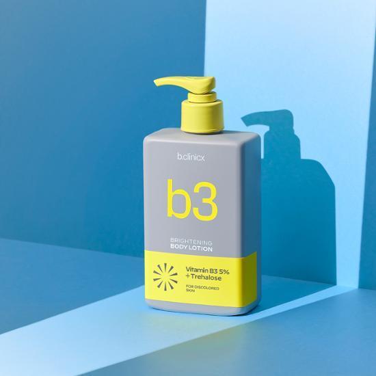 [สินค้าของแท้100% พร้อมส่งในทันที] b.clinicx - B3 Brightening Body Lotion 300 ml