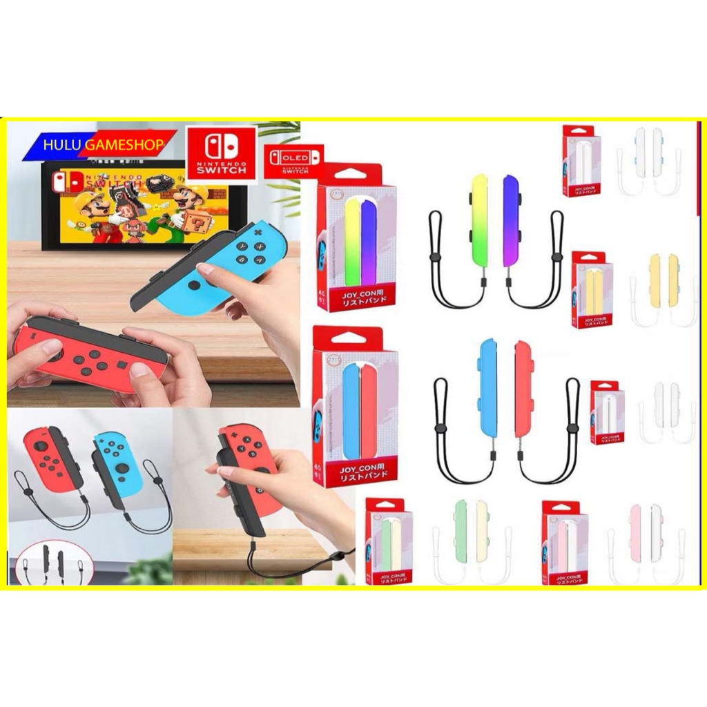 สายคล้องข้อมือจอยเกม Nintendo Switch/oled Joy-Con strap - strap  สีสำหรับ Nintendo Switch