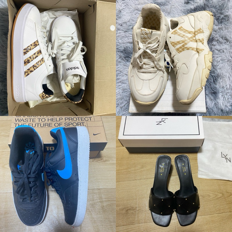 รองเท้า รองเท้าผ้าใบ มือ2 Nike , adidas  , MLB Ny , Lyn ของแท้ By.PooGun Shop