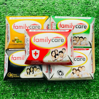 สบู่อาบน้ำ สบู่ก้อน family care แฟมิลี่แคร์ โซป ( แบบก้อน 110 กรัม )