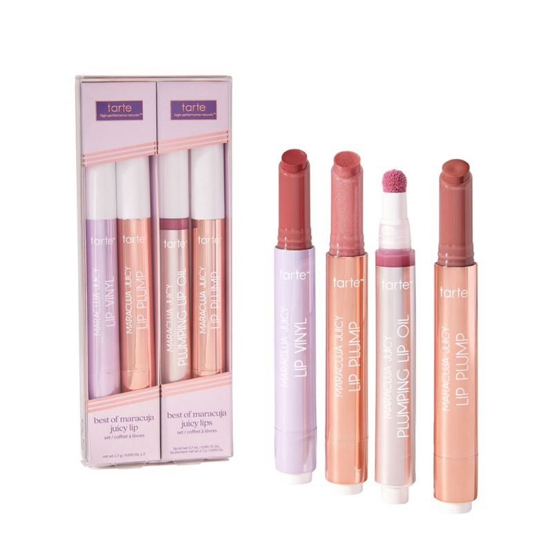 ลด20-25% MLBB🥨 TARTE Best of maracuja juicy lips set เซทของขวัญ