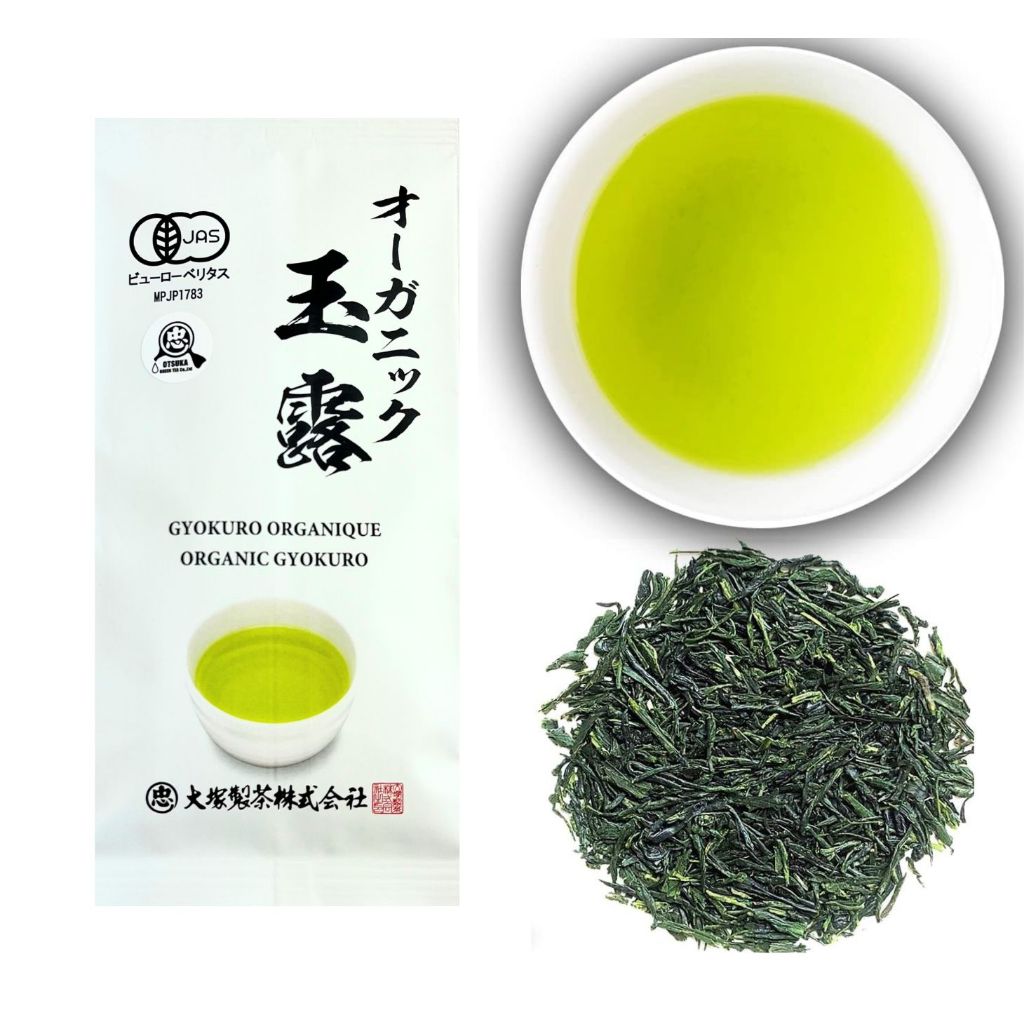 Otsuka Green Tea | ชาเขียวเกียวคุโระออร์แกนิก Organic Japanese Gyokuro Green Tea - Loose Leaf Green 