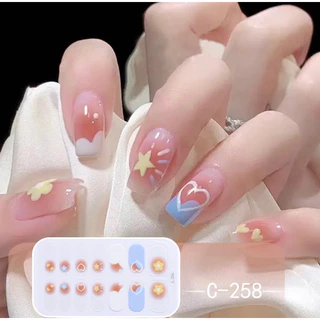 🛵มีบริการส่งด่วน🛵พร้อมส่ง สติกเกอร์ติดเล็บ สติ๊กเกอร์ติดเล็บ สติกเกอร์ติดเล็บ อบได้แต่ไม่แข็ง