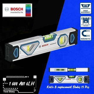 Bosch ระดับน้ำ ขนาด 25 cm แบบมีแม่เหล็ก 1600A016LH