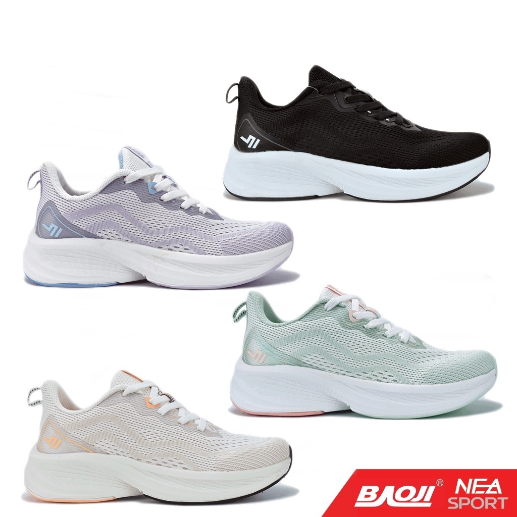 [ลด30% เก็บโค้ด 4100FASHDD] Baoji 1068 Running View [W] รองเท้าผ้าใบ บาโอจิ แท้ ผู้หญิง