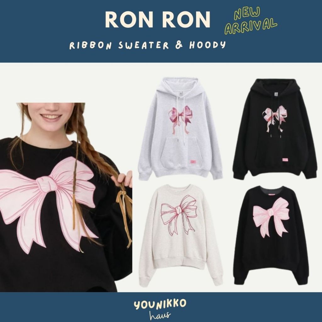 (พร้อมส่ง) เสื้อแขนยาว Ronron รวมรุ่นยอดฮิต